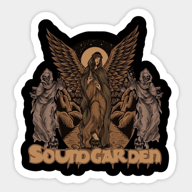 Soundgarden - Black Hole Sun Sticker by FreedoomStudio